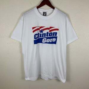 Vintage 1990’s Clinton/Gore Campaign T-Shirt.